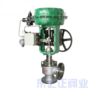 氣動薄膜角式調節閥