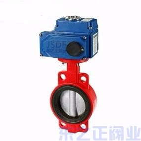 電動(dòng)對(duì)夾式蝶閥