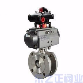 氣動對夾式球閥