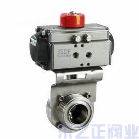 氣動衛生級蝶閥