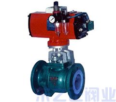 氣動(dòng)襯氟球閥 氣動(dòng)襯氟球閥