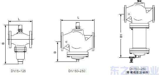 自力式壓力、壓差組合閥結構圖1