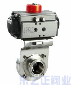 氣動(dòng)衛(wèi)生級卡箍蝶閥 氣動(dòng)衛(wèi)生級卡箍蝶閥
