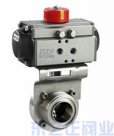 氣動(dòng)衛(wèi)生級外螺紋蝶閥 氣動(dòng)衛(wèi)生級外螺紋蝶閥