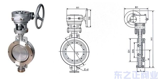 對夾硬密封不銹鋼蝶閥結(jié)構(gòu)圖 對夾硬密封不銹鋼蝶閥結(jié)構(gòu)圖